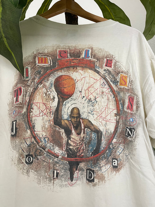 Vintage Michael Jordan Mullet Art Tee